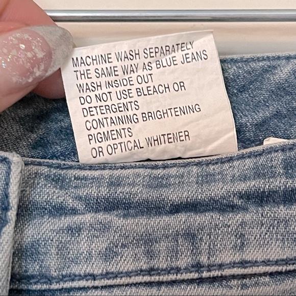 Blue Willi’s Blue Jean Maxi Skirt with Front Panel, Size EU 38 - Picture 9 of 11